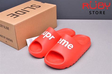supreme yeezy slides